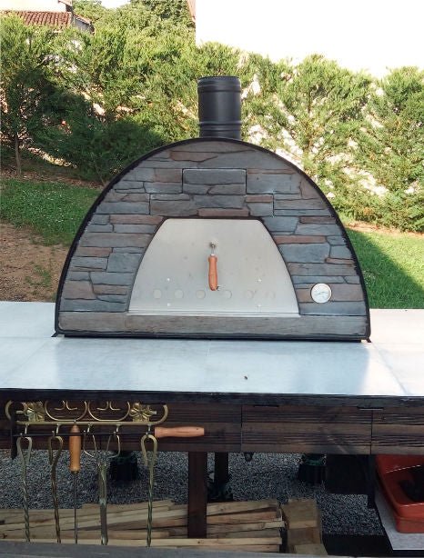 MAXIMUS PRIME LARGE PORTABLE PIZZA OVEN BLACK