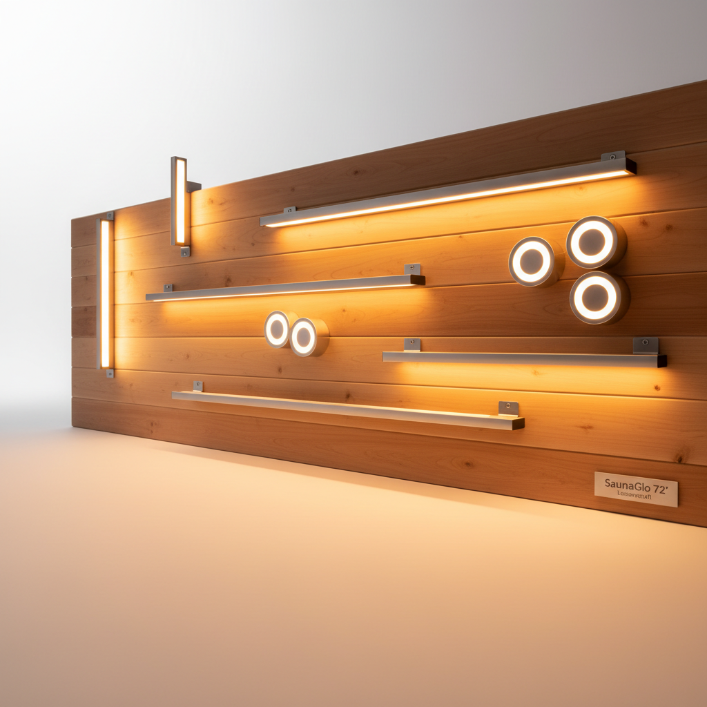 Leisurecraft SaunaGlo 72 Lighting Set
