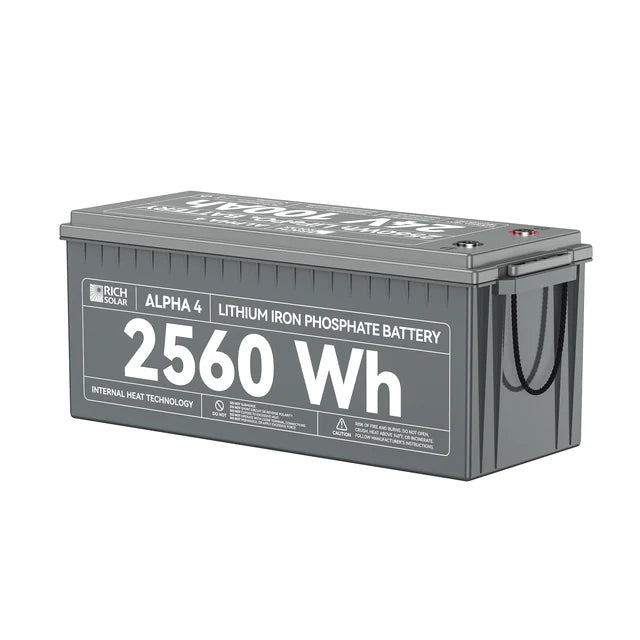 ALPHA 4 | 24V 100Ah LiFePO4 Battery