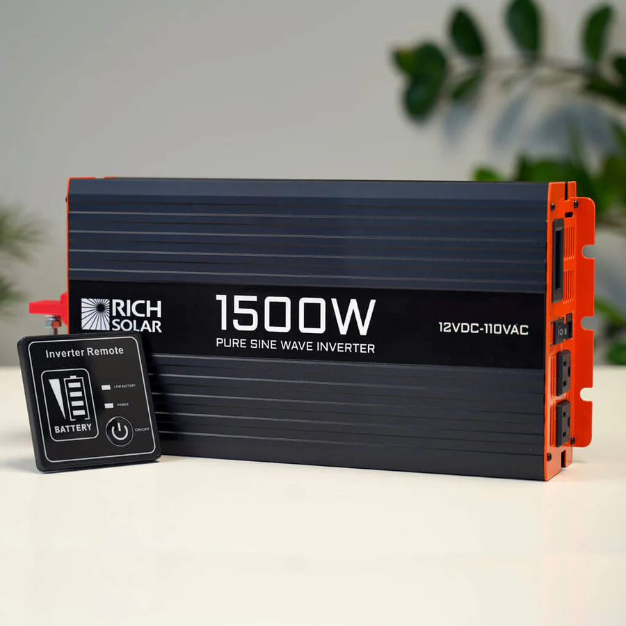 NOVA PURE 1.5K | 1500 (1.5kW) Watt 12 Volt Industrial Pure Sine Wave Inverter
