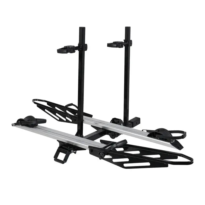 2-Bike E-bike Hitch Rack, EZ-FOLD Fat Tire Electric Bike Carrier