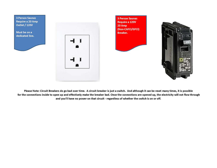 Dynamic Toscana 3 Person Low EMF Far Infrared Home Sauna DYN-6315-05