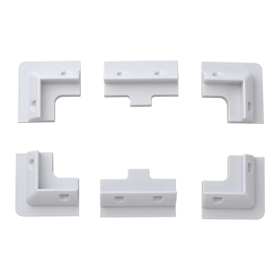 Corner Bracket Mounts | Set of 6 Brackets for Solar Panel Mounting | Designed for RICH SOLAR MEGA Series Solar Panels | Easy to Install