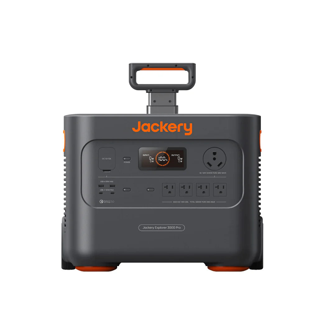 Jackery Explorer 3000 Pro Portable Power Station – 3024Wh Capacity | 3000W