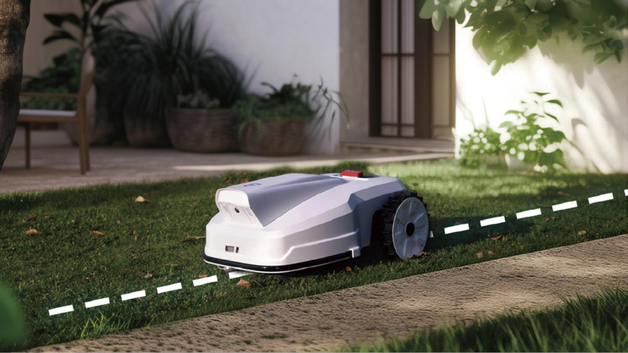 Smart Wireless Robotic Lawn Mower FJD FV2000