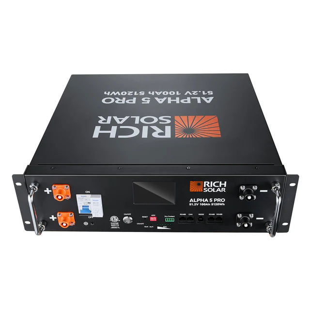 ALPHA 5 PRO | 51.2V 100Ah LiFePO4 Battery