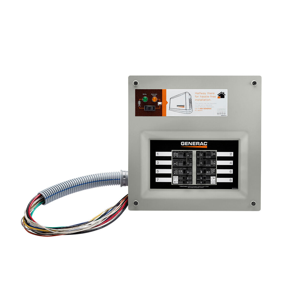 9854 - 50 Amp HomeLink MTS, 10-16 Circuits, Flush or Surface Mount, NEMA 1