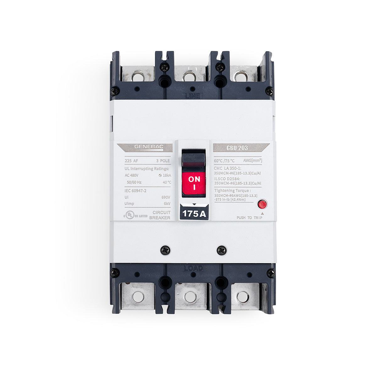 9909 - 175 A 3-Pole CB Kit