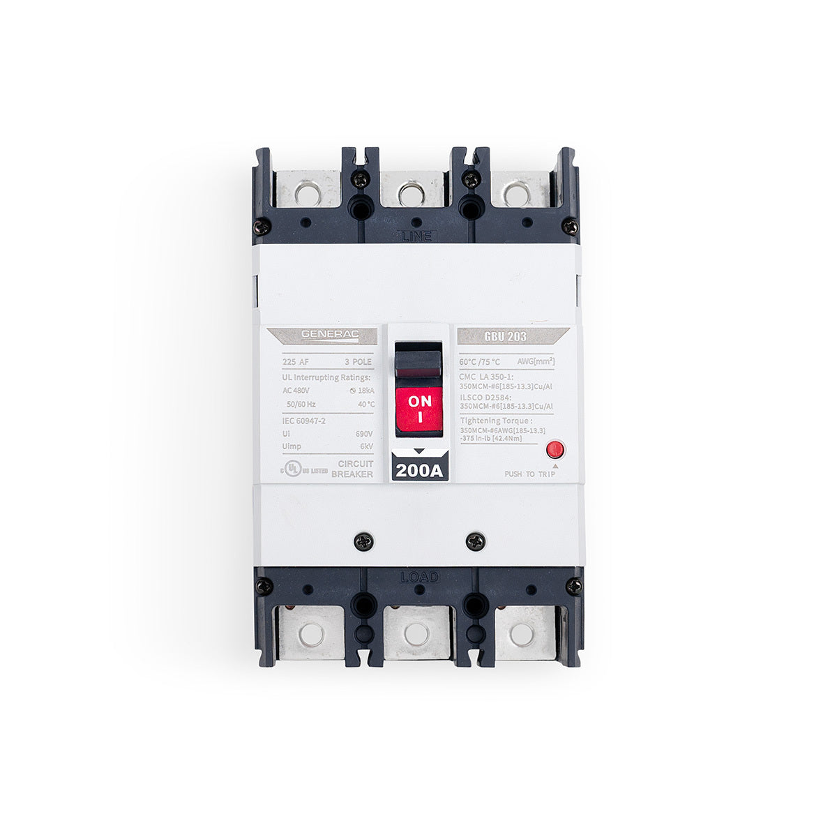 9920 - 200 A 3-Pole CB Kit
