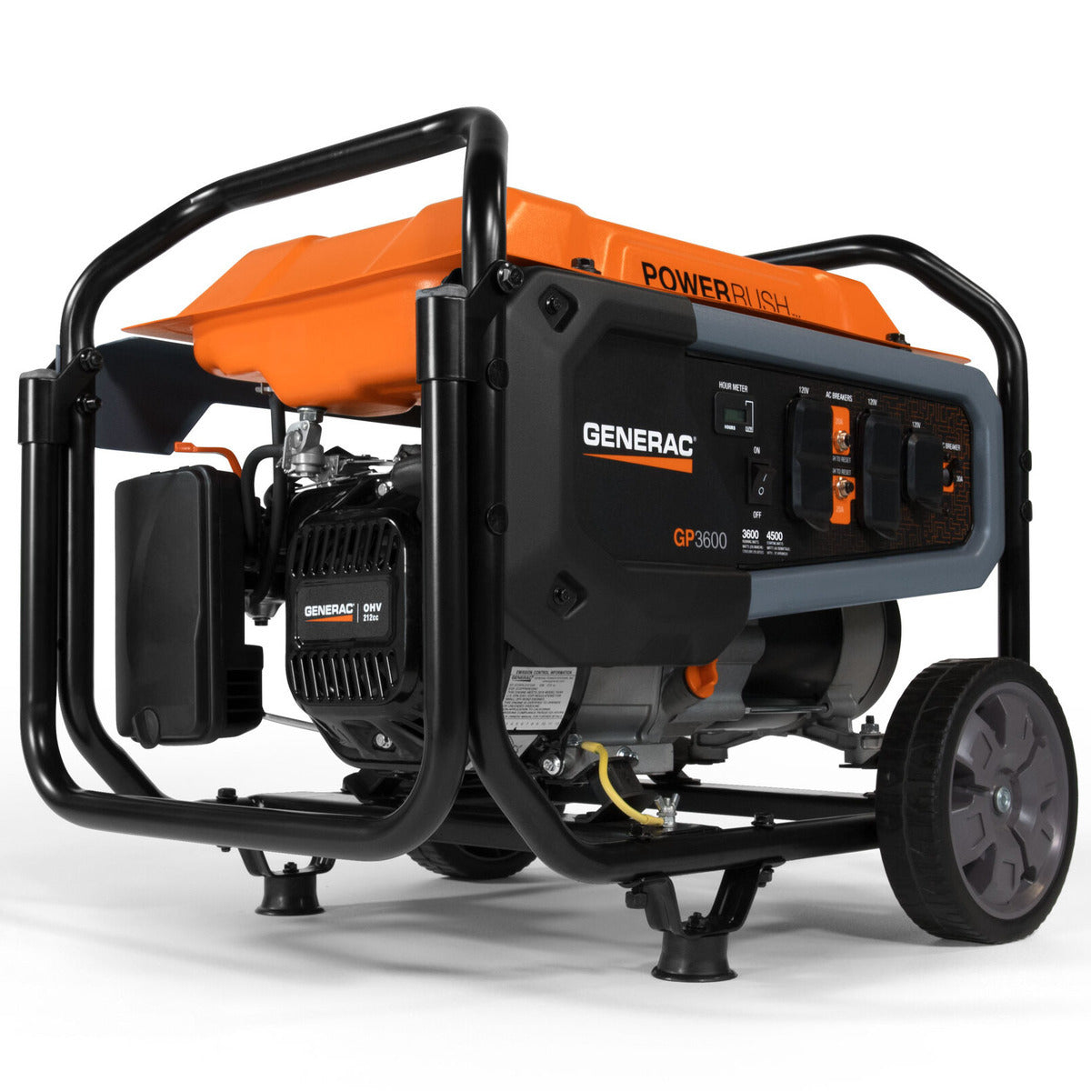 7721 - 49ST/CSA GP3600 3,600-Watt Portable Generator with CO