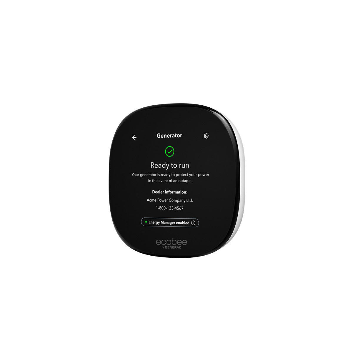 7364 - ecobee by Generac Smart Thermostat