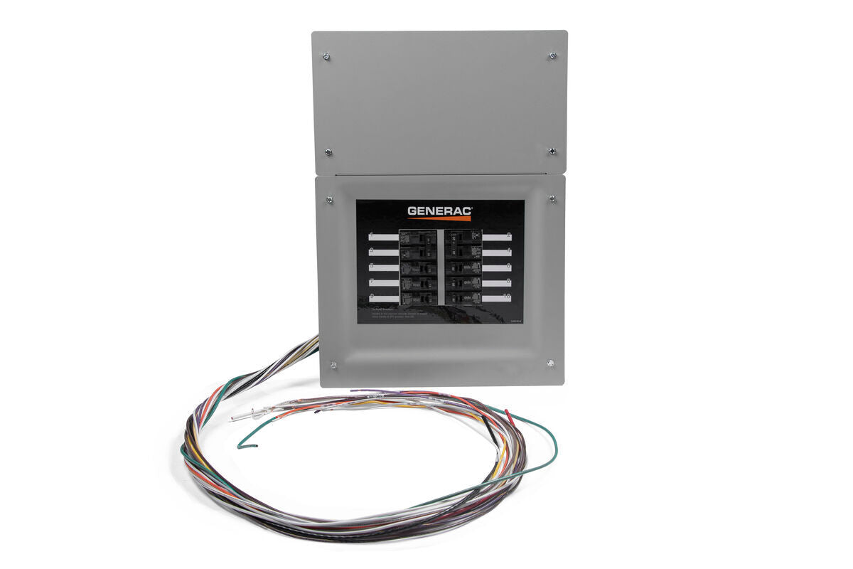 RXG10EZA1W - 50A Rated 10-Circuit Automatic Transfer Switch