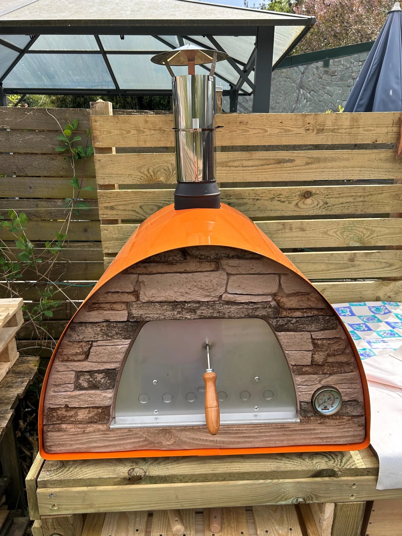 MAXIMUS MOBILE PIZZA OVEN