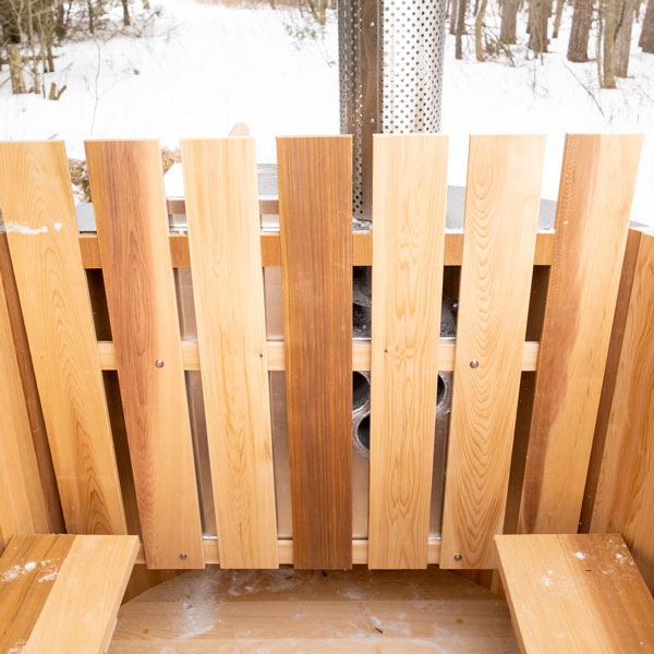 Heater Guard Fence for 6' Original Tub  (Includes Heater & Halfmoon Shield)