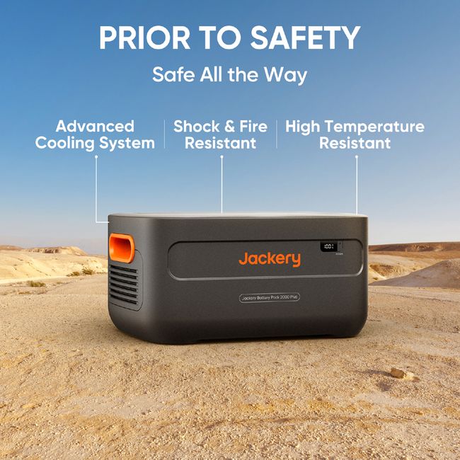 Jackery Battery Pack 2000 Plus | 2042Wh Capacity