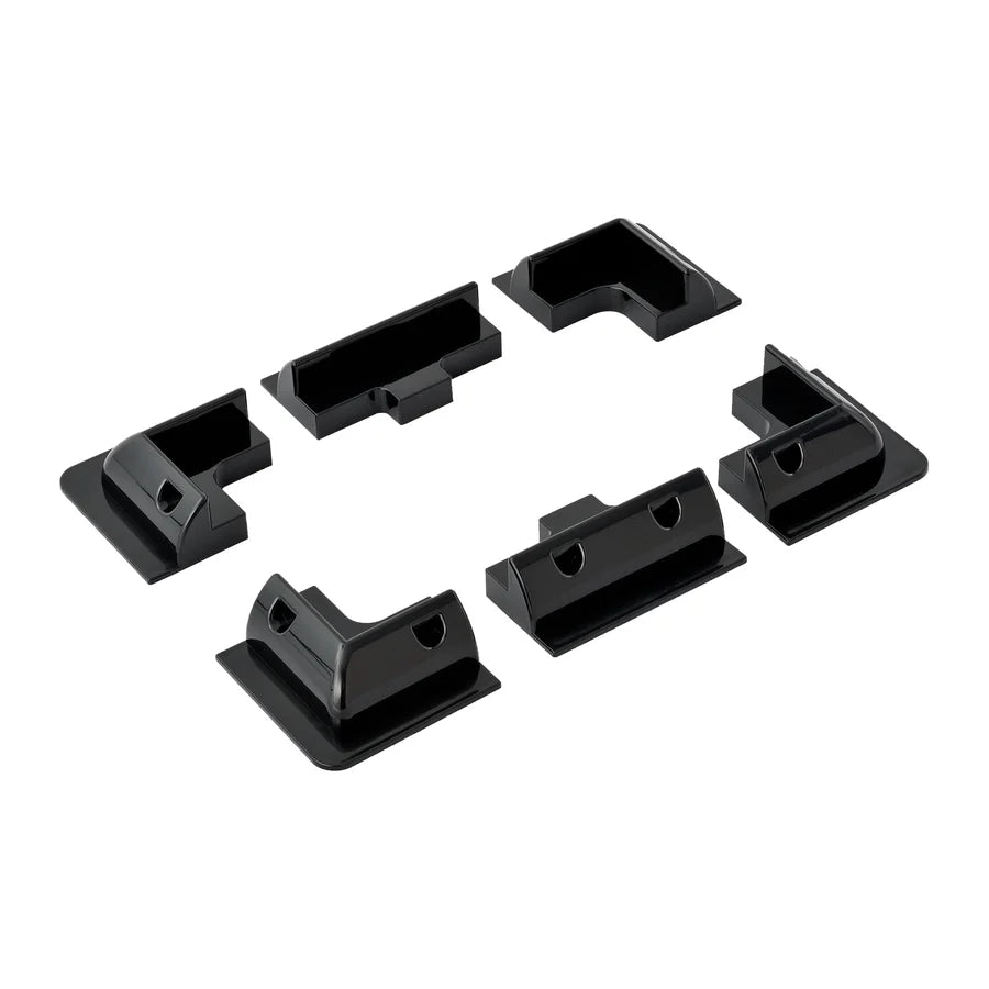 Corner Bracket Mounts | Set of 6 Brackets for Solar Panel Mounting | Designed for RICH SOLAR MEGA Series Solar Panels | Easy to Install