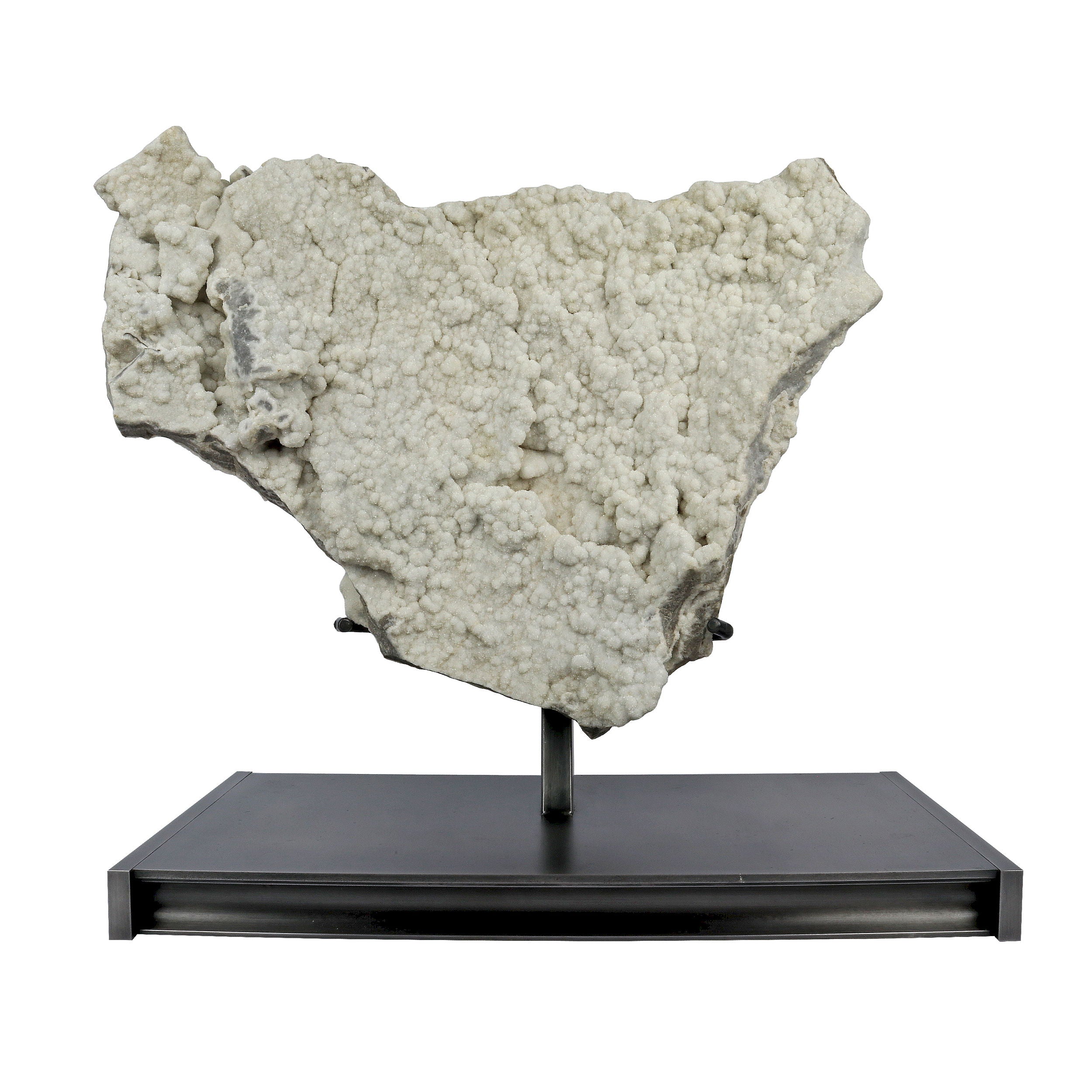 White Druze Plaque on Custom Stand from Durango, Colorado