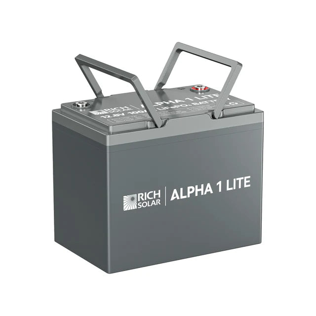 ALPHA 1 LITE | 12V 100Ah LiFePO4 Battery