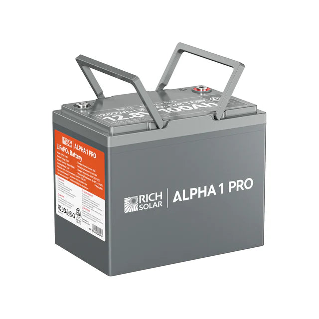 ALPHA 1 PRO | 12V 100Ah LiFePO4 Battery