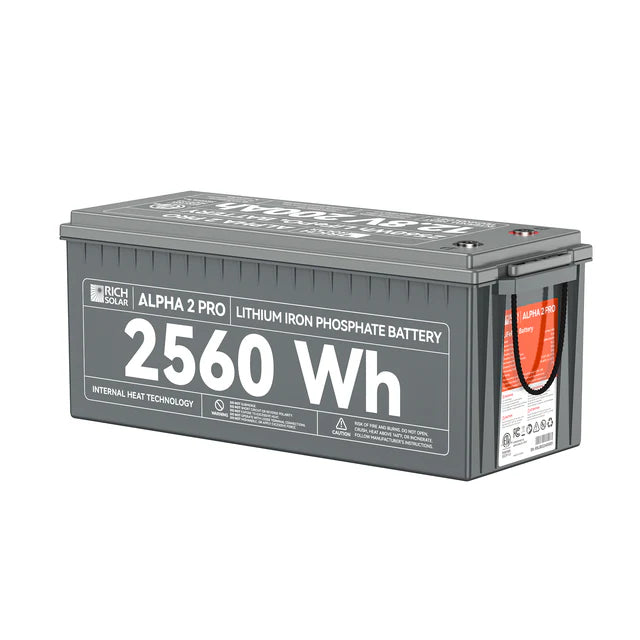 ALPHA 2 PRO | 12V 200Ah LiFePO4 Battery