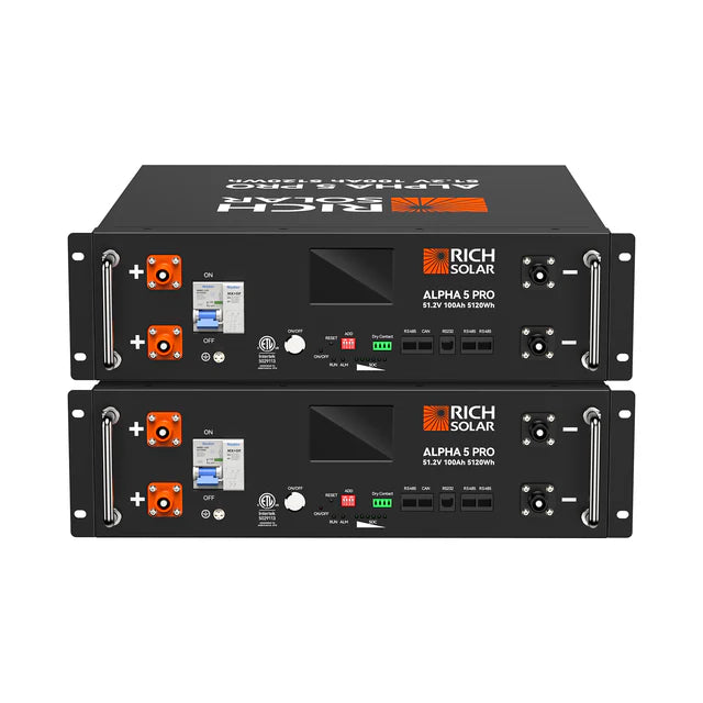 ALPHA 5 PRO | 51.2V 100Ah LiFePO4 Battery