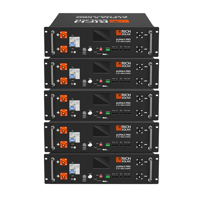 ALPHA 5 PRO | 51.2V 100Ah LiFePO4 Battery