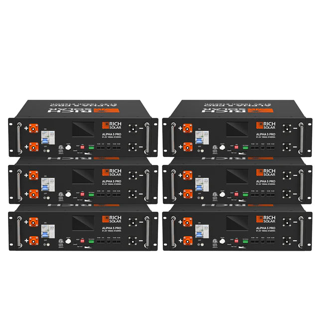 ALPHA 5 PRO | 51.2V 100Ah LiFePO4 Battery