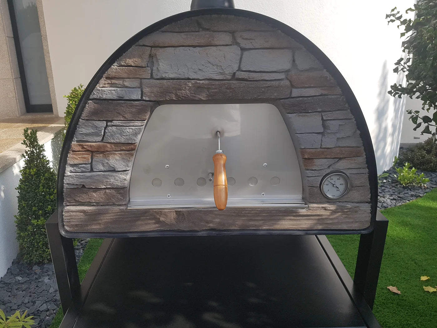 MAXIMUS MOBILE PIZZA OVEN BLACK