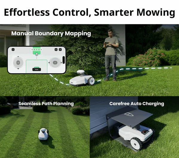 Smart Wireless Robotic Lawn Mower FR4000