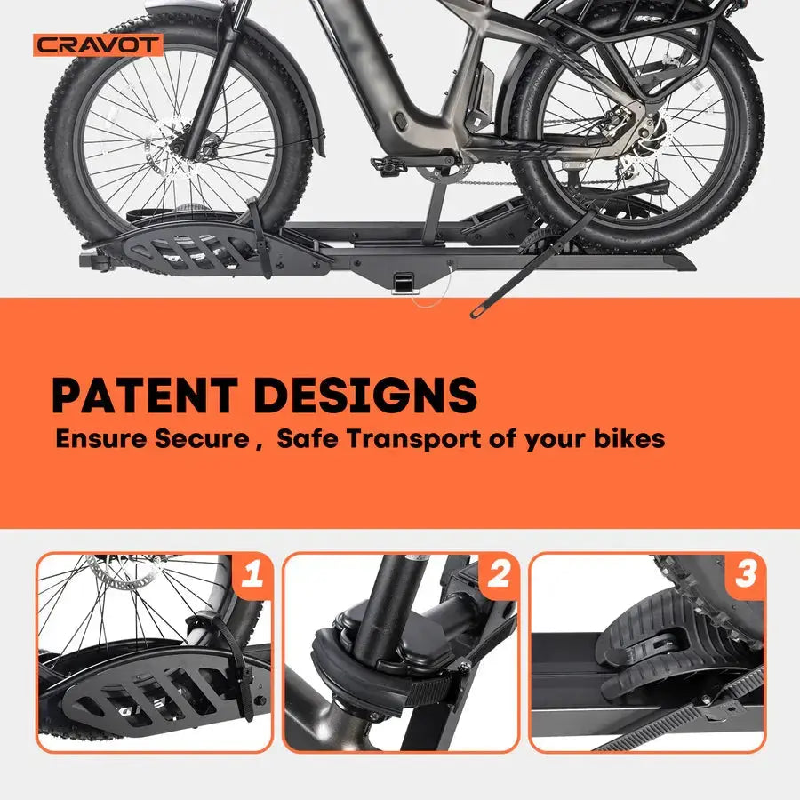 CRAVOT CyberRack E1 (25) Hitch Bike Rack