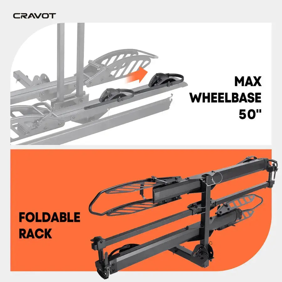 CRAVOT CyberRack E1 (25) Hitch Bike Rack
