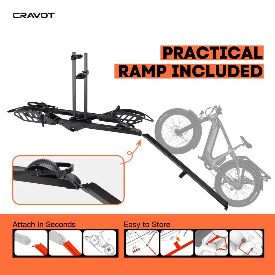 CRAVOT CyberRack E1 (25) Hitch Bike Rack