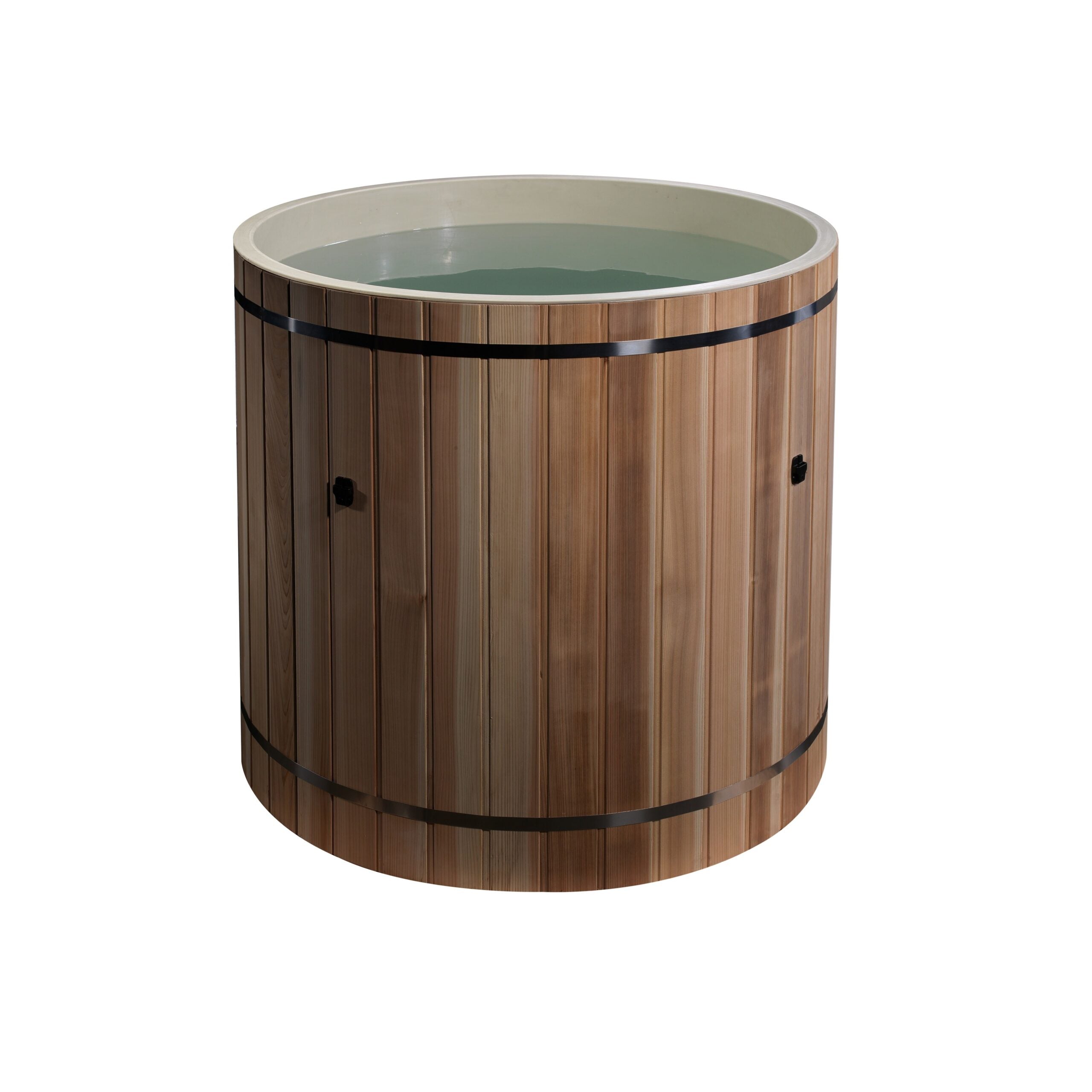 DCT-B-042-PLPC  TUB ONLY  |  Dynamic Cold Therapy Cedar Barrel Spa – Plastic Tub