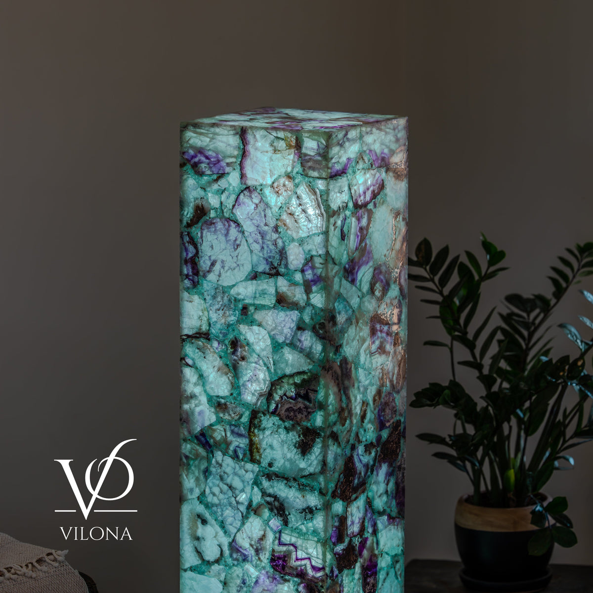 Fluorite Floor Lamp #9