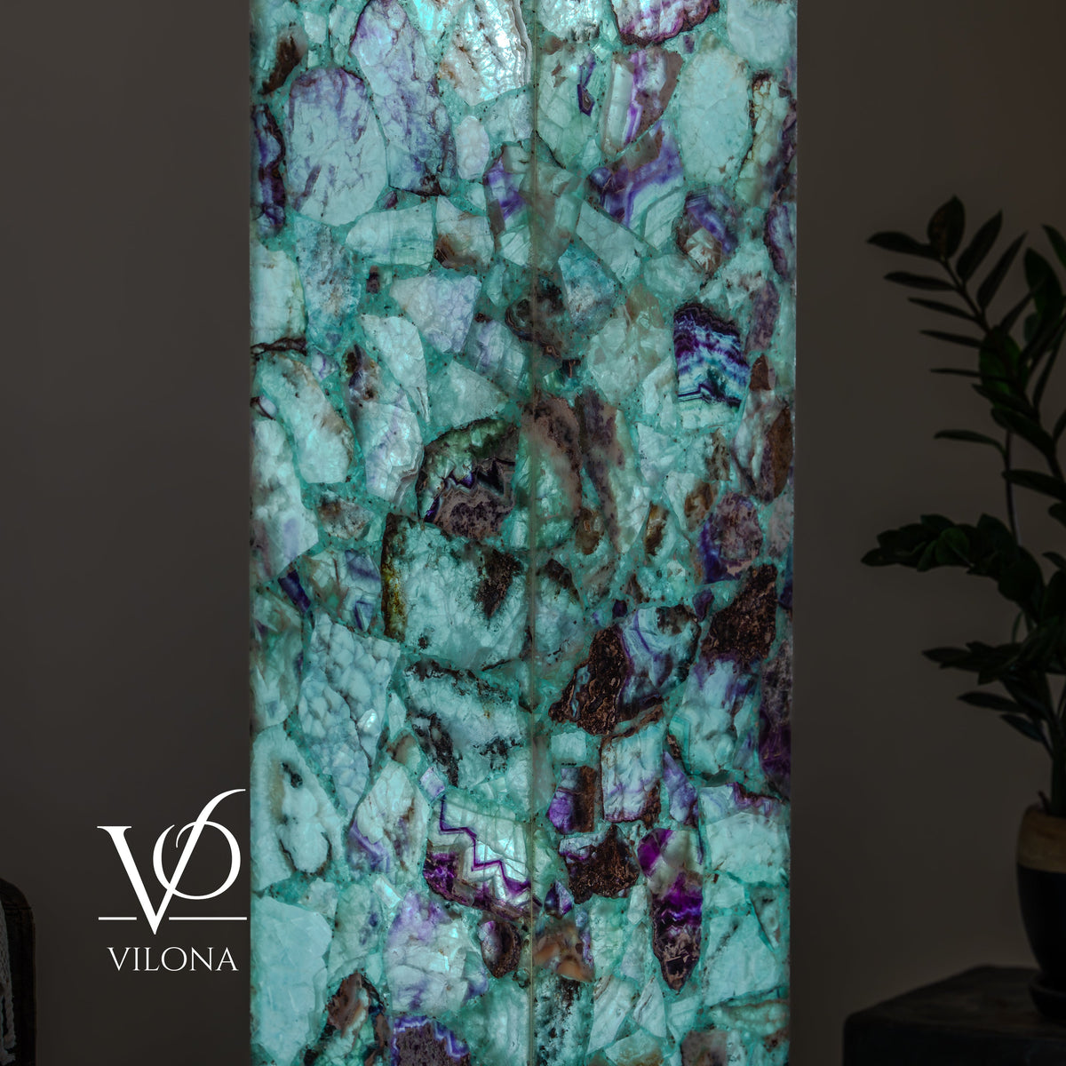 Fluorite Floor Lamp #9