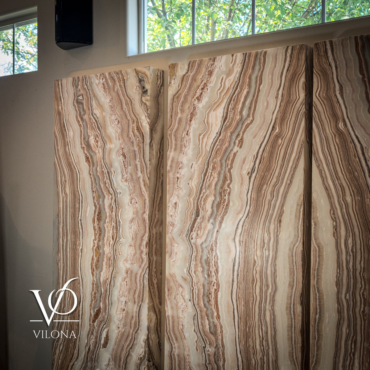 Sahara Onyx Wall Panels (Exotic Quad Set #4)