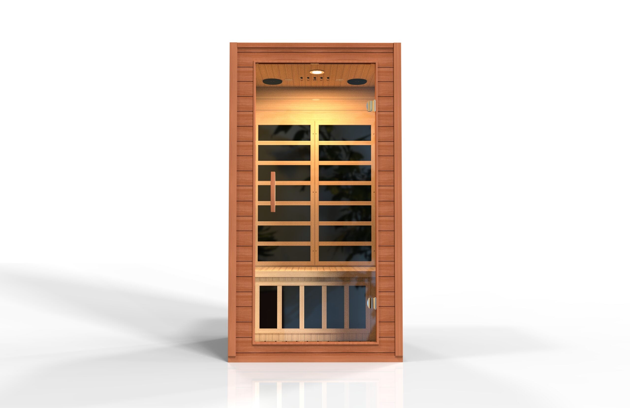Dynamic Avila Elite 1-2 Person ULTRA-LOW-EMF FAR Infrared Sauna DYN-6103-01 Elite
