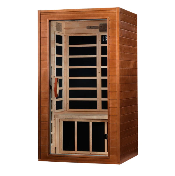 Dynamic Avila Elite 1-2 Person ULTRA-LOW-EMF FAR Infrared Sauna DYN-6103-01 Elite