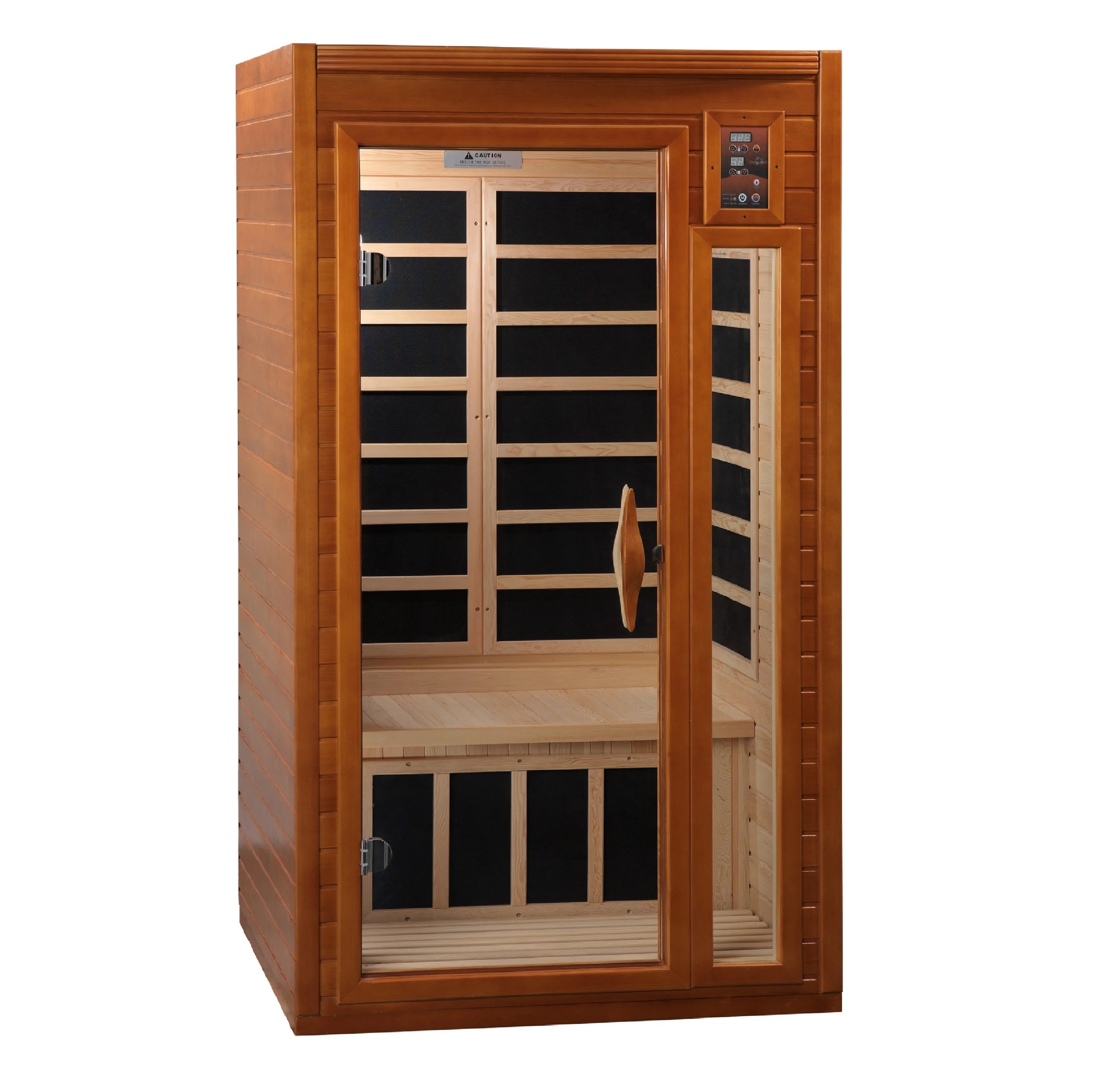 Dynamic Barcelona Elite 1 Person ULTRA- LOW EMF Far Infrared Sauna DYN-6106-01 Elite
