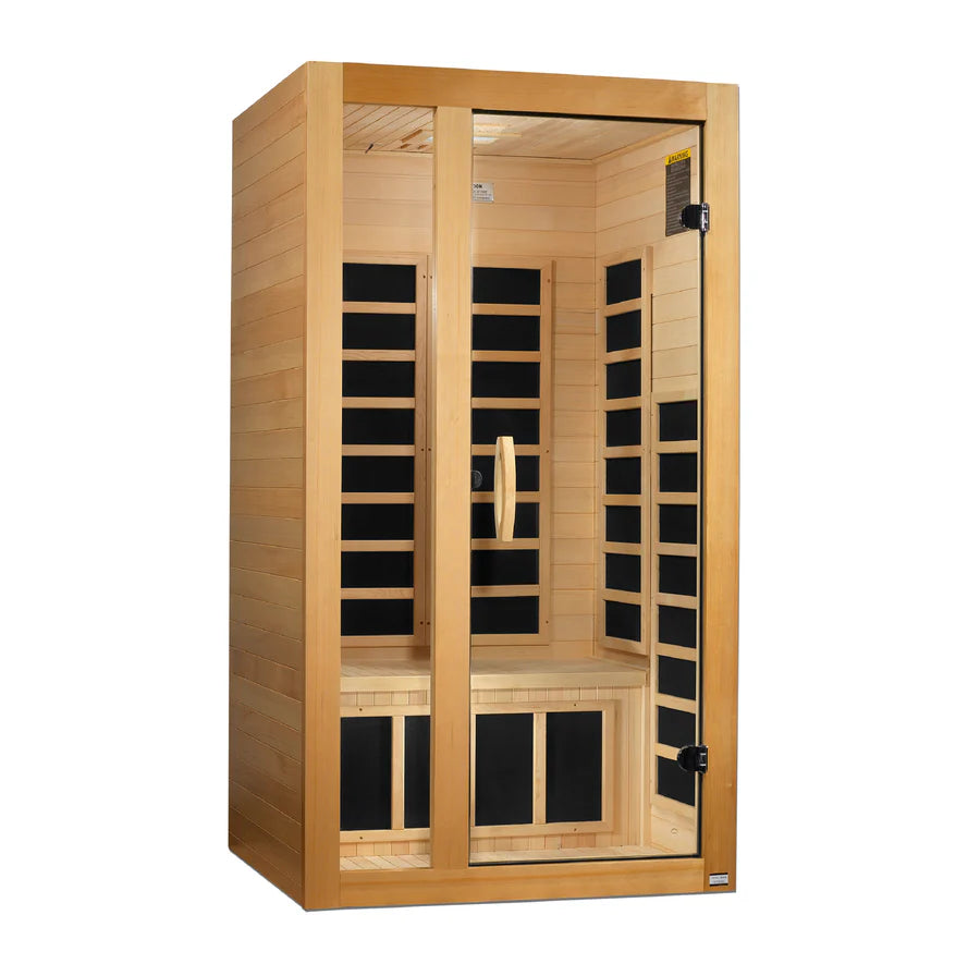 Dynamic Gracia Elite 1 Person Ultra Low EMF Far Infrared Sauna DYN-6119-01 Elite