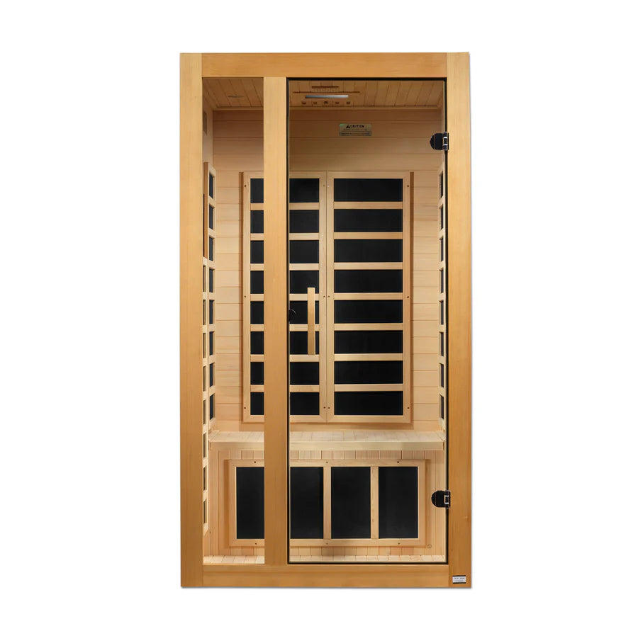 Dynamic Gracia Elite 1 Person Ultra Low EMF Far Infrared Sauna DYN-6119-01 Elite