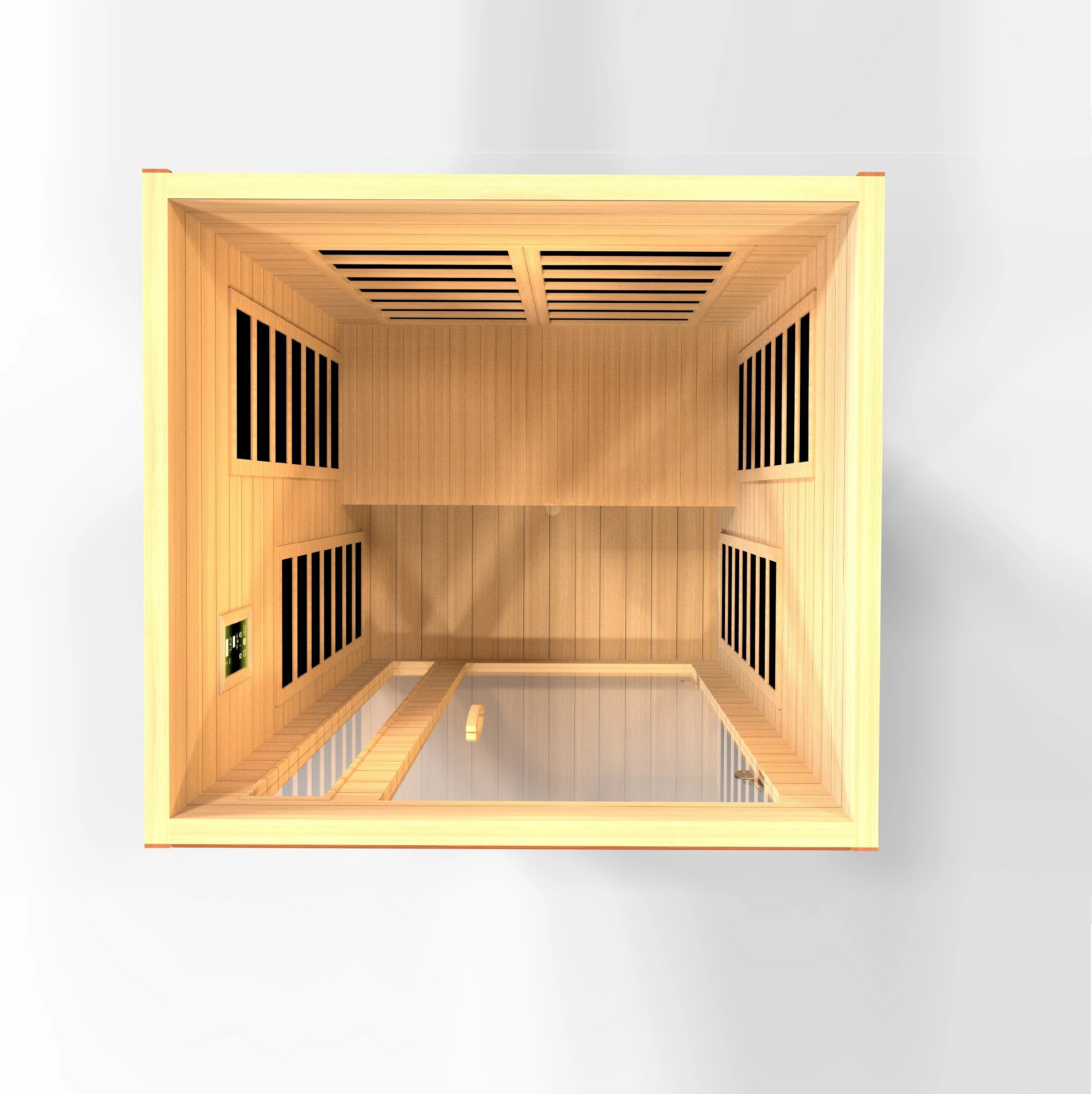 Dynamic Cardoba Elite 2 Person Ultra Low EMF FAR Infrared Sauna DYN-6203-01 Elite