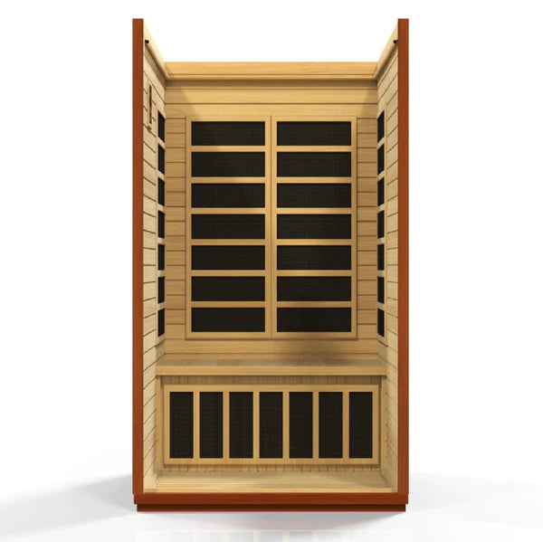 Dynamic San Marino Elite 2 Person Ultra Low EMF Far Infrared Sauna DYN-6206-01 Elite