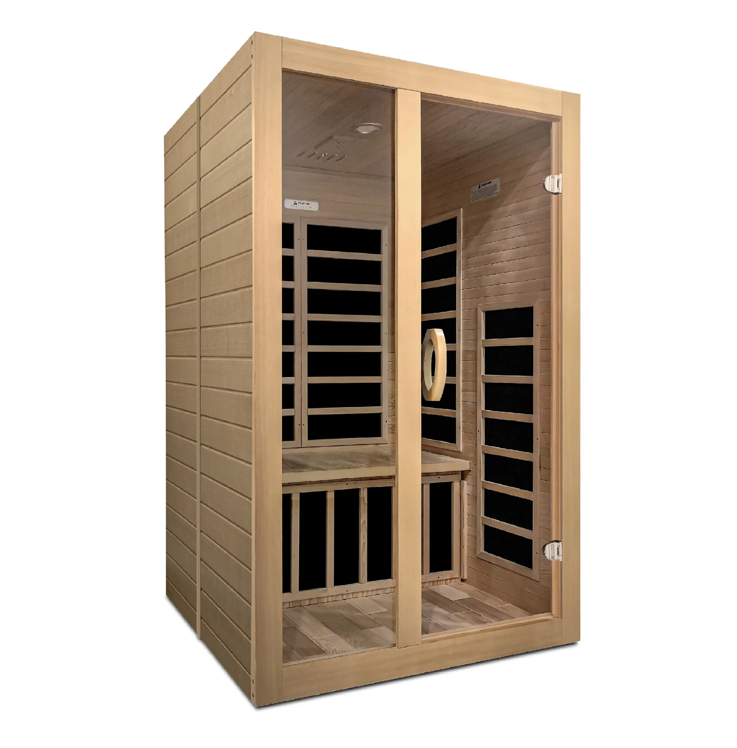 Dynamic Santiago Low EMF 2 Person Home IR Sauna DYN-6209-01