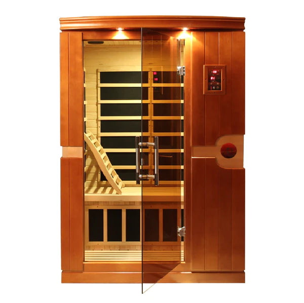Dynamic Venice Elite 2 Person Ultra Low EMF Far Infrared Sauna DYN-6210-01 Elite