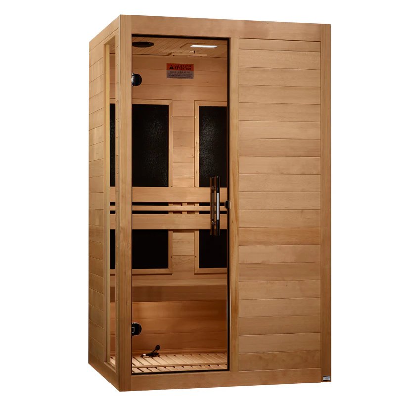 Dynamic Lucca Elite – 2 Person Ultra Low EMF FAR IR Sauna DYN-6215-05 Elite