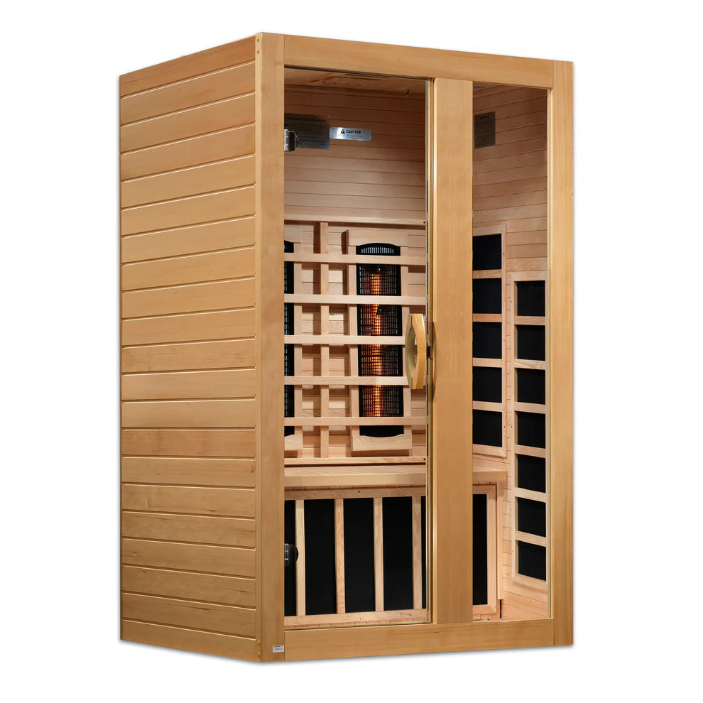 Dynamic Serena 2 Person Full Spectrum Near Zero EMF Infrared Sauna DYN-6229-03 FS