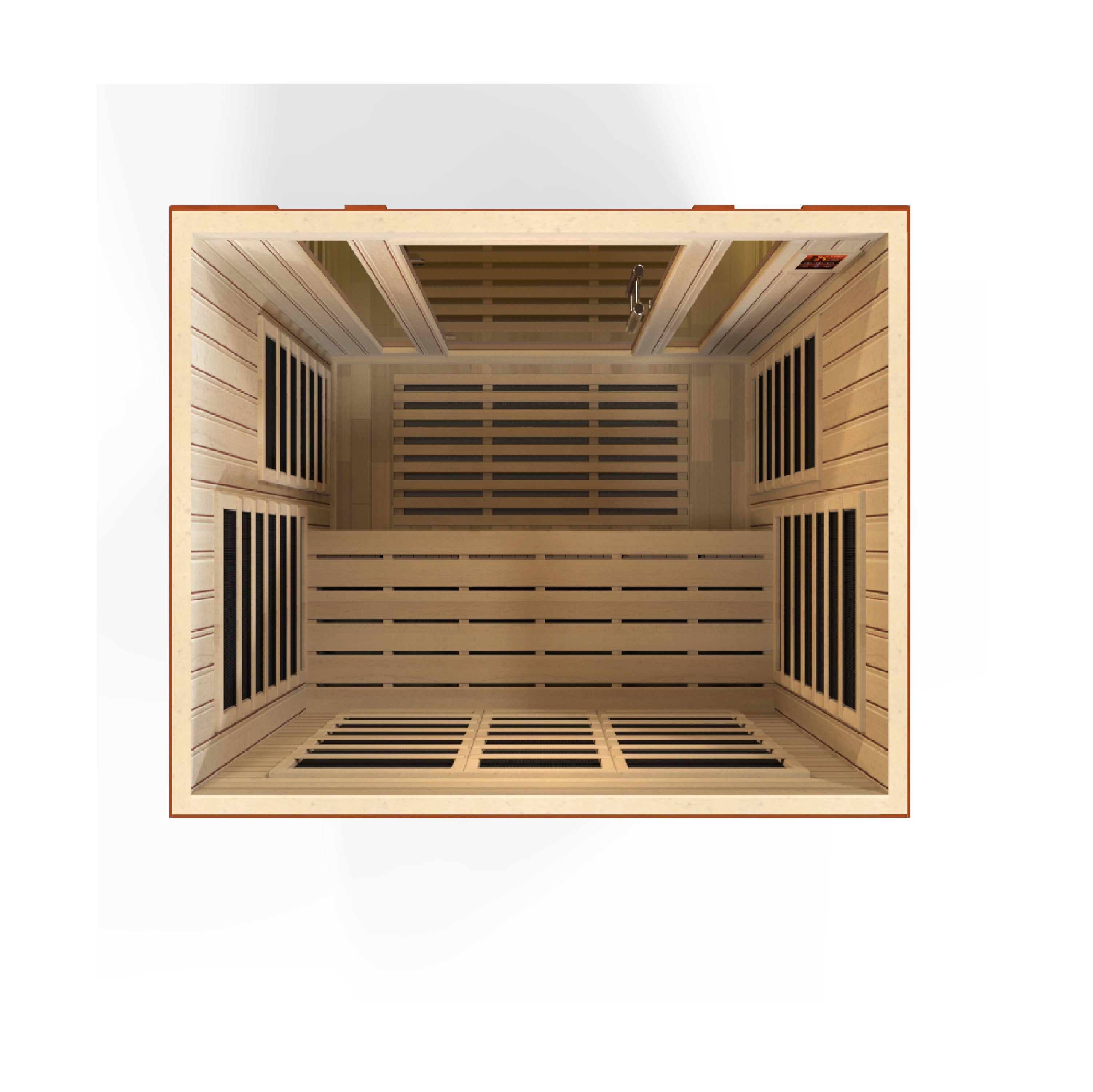 Dynamic Bellagio  3 Person Low EMF Far Infrared Sauna DYN-6306-02