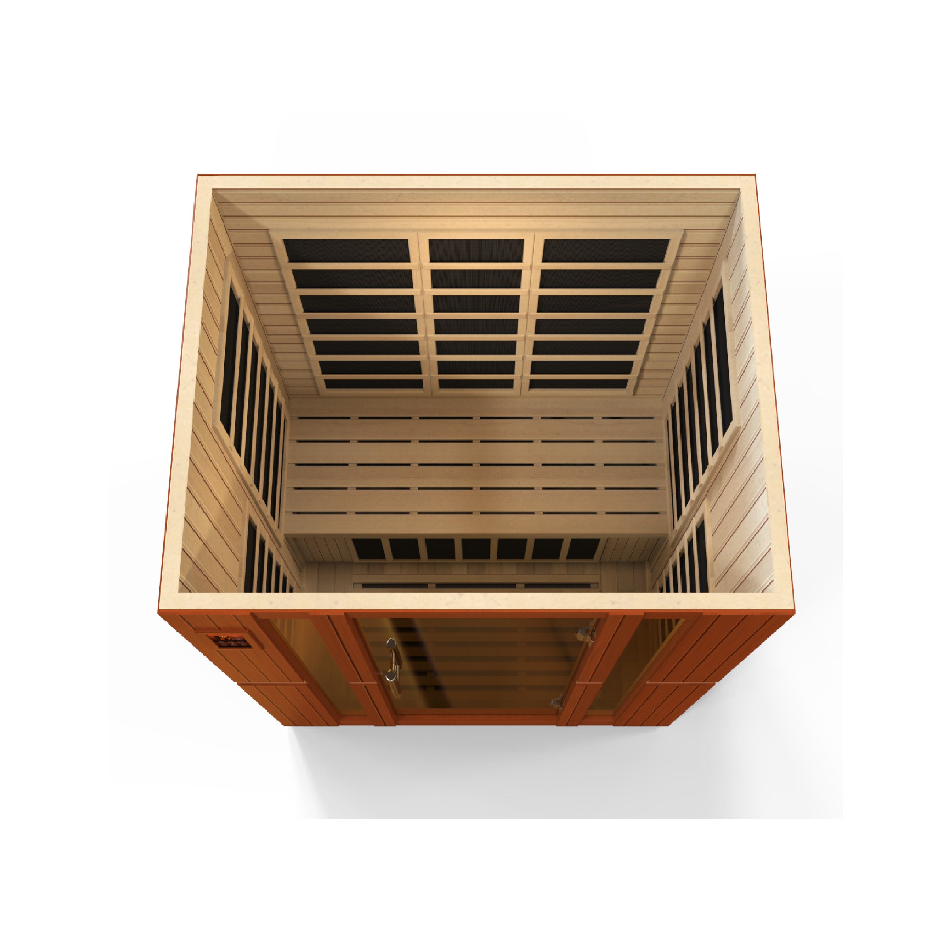 Dynamic Bellagio  3 Person Low EMF Far Infrared Sauna DYN-6306-02