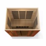 Dynamic Bergamo Elite 4 Person Ultra Low EMF Far Infrared Sauna DYN-6440-01 Elite